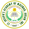 St. Joseph's Academy of Malinao crest